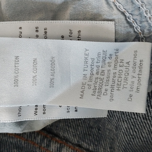 New Good American Distressed Jeans Size 2/26 - Picture 10 of 11